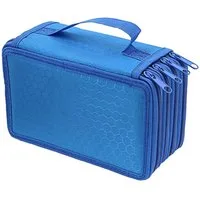 Mutig Federmäppchen Federtasche mit 72 Slots, hohe Kapazität, Bleistift-Organizer, (Federmappe aus Oxford-Stoff, tragbar und langlebig und wasserdicht, Großes Federmäppchen mit 4 Fächern, ideal für Büromaterial), Für Schüler, Jungen und Mädchen – ide