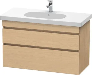 Duravit DuraStyle Waschtischunterbau wandhängend Natur Eiche Matt 1000x453x610 mm - DS648503030 DS648503030