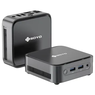 SOYO M4 Power Mini PC AMD Ryzen 3 3250C 8GB DDR4 256GB SSD WIFI5 4K Dual Screen Output Windows 11 Pro Mini Gaming Comput
