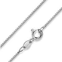Firetti Collierkettchen Schmuck Geschenk Silber 925 Venezianerkettengliederung 1,0 mm breit, Made in Germany
