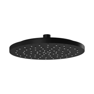 VitrA Origin Classic Kopfbrause rund Durchmesser 25 cm Schwarz Matt,A4579436 A4579436