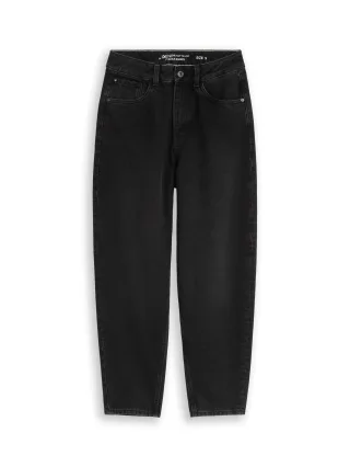 Denim Tom Tailor - TTADEA BARREL Jeans black denim - Gr. - XL