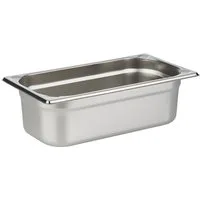 APS Aufbewahrungssystem GN 1/3 Behälter 32,5 x 17,6 cm, Edelstahl, (1-tlg), Gastronorm-Behälter, zum Anrichten und Lagern von Speisen