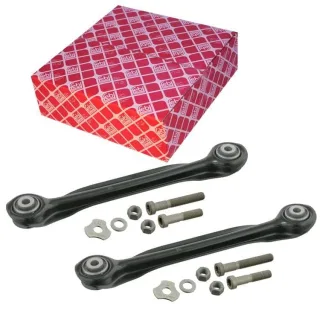 2 Febi Querlenker + Montagesatz hinten Mercedes 190 W201 W124 W202 W203 CLK SLK