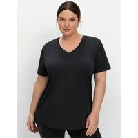 Sheego Trainingsshirt Funktionsshirt Kurzarm