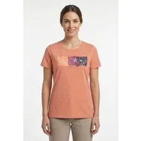 Killtec Funktionsshirt KOS 18 WMN TSHRT mit grafischem Brustprint, in Melange-Optik, schnelltrocknend