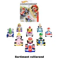 Mattel® Rennbahn-Auto Hot Wheels Super Mario Mario Kart Fahrzeuge sortiert
