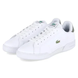 Lacoste Low Sneaker CARNABY - Gr. 46 - Weiß - Glattleder