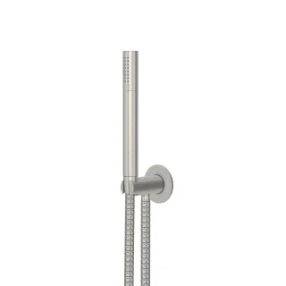 Steinberg Handbrausegarnitur mit Brauseanschlussbogen, brushed nickel, 100 1670 BN, 100.1670BN 1001670BN