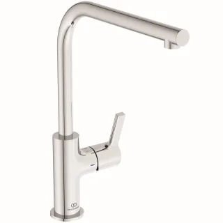 Ideal Standard Küchenarmatur Gusto Ausladung 232mm L-Auslauf Chrom, BD418AA BD418AA