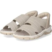 Rieker Rieker 68895-64 Damen Textil & Synthetik beige Sandalette