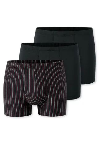 SCHIESSER - 3PACK Shorts sortiert 3 - Gr. - 9