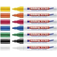 edding Marker Lackmarker 8750 blau 2-4mm Industry Paint Marker