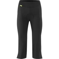 Gonso Fahrradhose Essential Tight 3/4 Flared W Damen Radhose mit Sitzpolster, Radlerhose