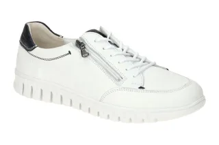 Waldl?ufer 907002 Herren Schn?rhalbschuhe Wei? - Ultraleicht, extra flexibel ...