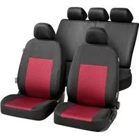 CarComfort Autositzbezug Autositzbezug Belmont, 2 Vordersitzbezüge 2tlg, 1 Rücksitzbezug 3tlg, 5 Kopfstützenbezüge, 12-tlg.