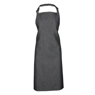 Premier Damen/Frauen Farben Bip Schürze mit Tasche (Black Denim)