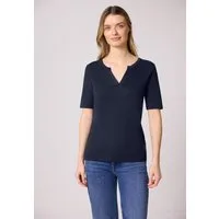 STREET ONE Rundhalsshirt Jersey