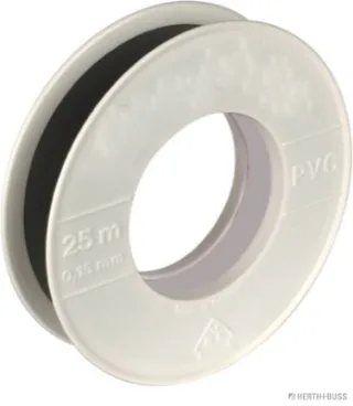 HERTH&BUSS Isolierband, 19 mm, 0,15 mm, 25 m, PVC schwarz - 50272180