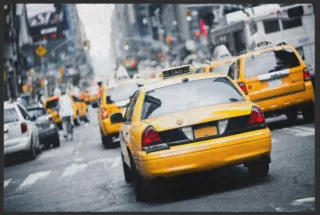 Fussmatte New York Cab 4311 | Größe: 60 cm x 45 cm