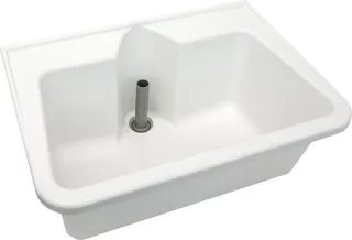 KWC Aquarotter Mehrzweckbecken, SIRIUS, GFK, 700x320x495 mm, weiß, 2000103436 2000103436