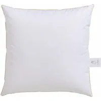 Frau Holle Daunenkissen Frau Holle, Kissen made in Germany, Füllung: 100% Gänsedaunen, Bezug: 100% Baumwolle, Seitenschläfer, Bauchschläfer, Rückenschläfer, Kopfkissen 40x80 cm, 80x80cm, weich