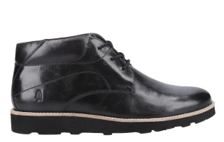 Hush Puppies Kennedy Leder Memory Foam Herrenstiefel