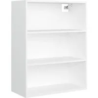 vidaXL Sideboard, Hängeschrank Weiß 69,5x32,5x90 cm