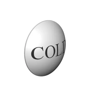 Dornbracht Abdeckung Porzellanplättchen COLD Ersatzteile 092601010 09260101090