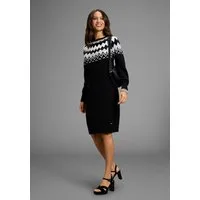 Laura Scott Strickkleid mit kuscheligem Norwegermuster - NEUE KOLLEKTION