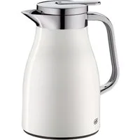 Alfi Isolierkanne SKYLINE, mit Hartglaseinsatz und ergonomischem Griff, 0,65 l, (1-St), 12h heiß & 24h kalt, Drehverschluss mit bequemem Druckknopf