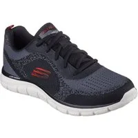 Skechers TRACK-GLENDOR Sneaker Trainingsschuh, Schnürschuh, Freizeitschuh mit Memory Foam