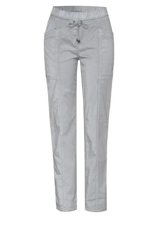 TONI - Sue Jogpants metallic silver - Gr. - 38