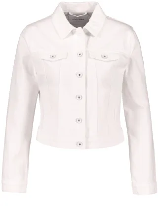 GERRY WEBER Edition - Jeansjacke aus Baumwolle off-white - Gr. - 46