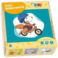 Trötsch Verlag Puzzle Trötsch Bobo Siebenschläfer Bilderwürfel Puzzle, Puzzleteile