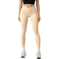 Smilodox Leggings Silvia, High Waist Sporthose Blickdicht Yogahose Booty Scrunch Leggings Damen Seamless Smilodox Label Fitness