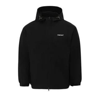 Firetrap - Kapuzenjacke für Herren, Leicht (Schwarz)