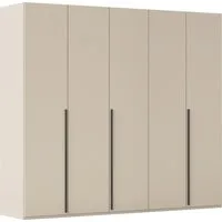rauch Drehtürenschrank Kleiderschrank Schrank Garderobe Wäscheschrank BESTSELLER MONTCLAR (3 Ausstattungen BASIC/CLASSIC/PREMIUM (SOFT-CLOSE), Breiten 201-400 cm) Front in Glas/Hochglanz/Dekor/Grauspiegel in 5 Breiten MADE IN GERMANY