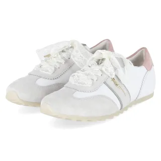 Paul Green Sneaker  Weiß - Gr. 37 -  Leder und Textil
