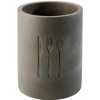 APS Besteckhalter Element, im Beton-Design, Ø 11 cm