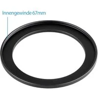 ayex Step-Up Ring 49-67mm Reduzierring Adapterring für alle Hersteller Foto-Filter-Sets