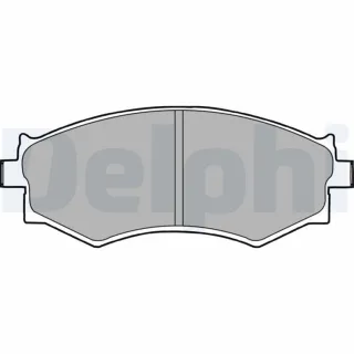 Delphi Bremsbel?ge vorne Nissan 200sx Prairie Primera LP1228