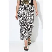 Angel of Style Culotte Culotte gerades Bein Leomuster Elastikbund