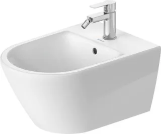 Duravit D-Code Wand-Bidet, verdeckte Befestigung, weiss 27271500002