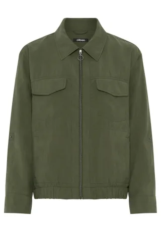 Olsen - Jacket Indoor Olive Green - Gr. - 38