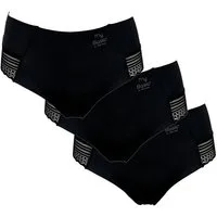My Basic Hipster Free cut hipster (3er Pack) feminin, elastisch, bequem, weich, eng, mit Logo, mit Spitze