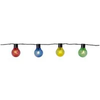 STAR TRADING LED-Lichterkette Partaj, 16-flammig, Kunststoff, ca. 4,50 m, outdoor, Vierfarb-Karton
