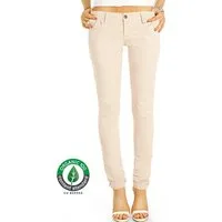 be styled Chinos Slim fit Damenhosen mit Bio-Baumwolle Chinos mit Bundfalten- Bio-6 Bio Baumwolle
