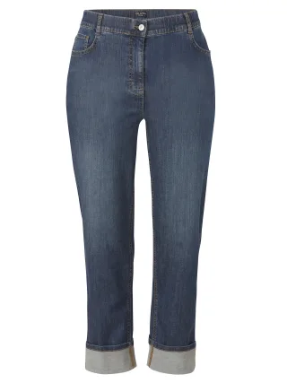 VIA APPIA DUE - Hose knöchellang 5-Pocket Jeans jeans dunkelblau - Gr. - 48