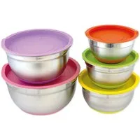 HENSSLERS Schüssel, Edelstahl, (Set), 5-teilig